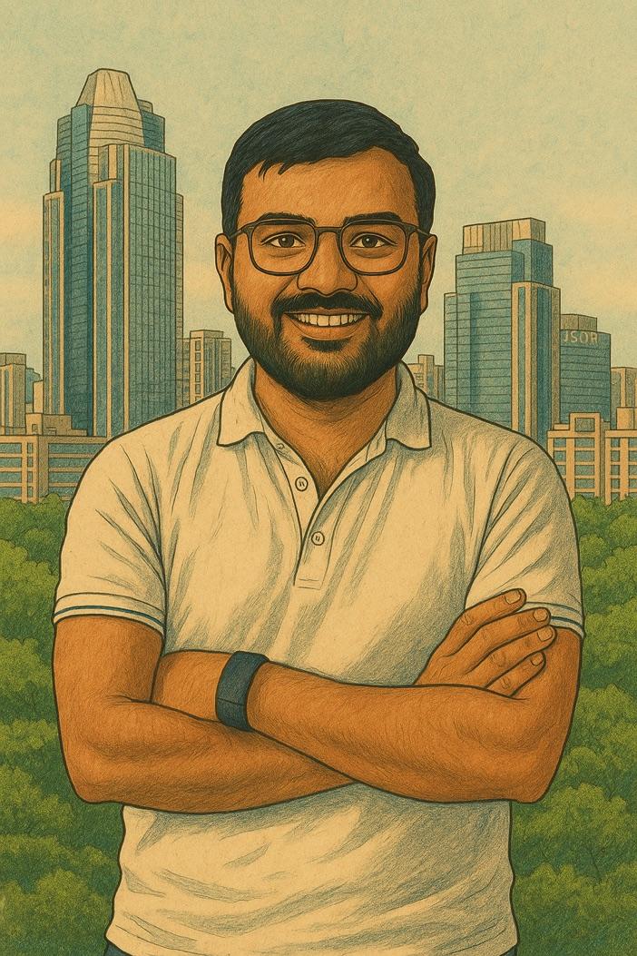 An image of Sanket Munjal, the CTO of SureBright